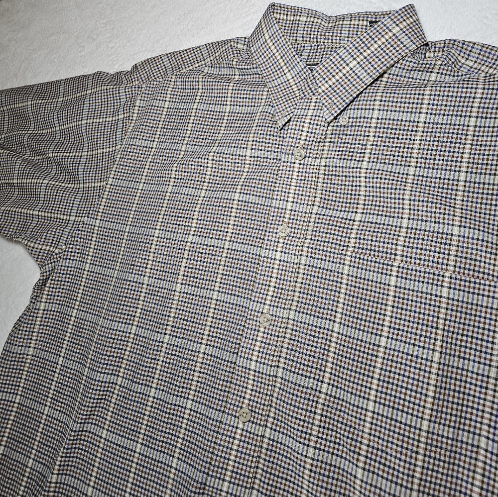 Mens Marc Anthony Short Sleeve Shirt Mens Small Slim Fit